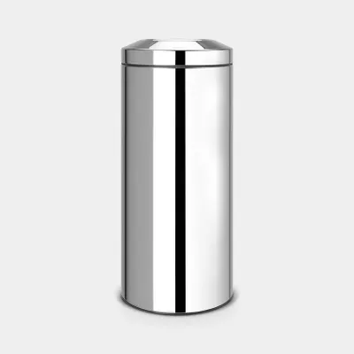 Zdjęcie produktu dla Brabantia Papierkorb Flame Guard Brilliant Steel