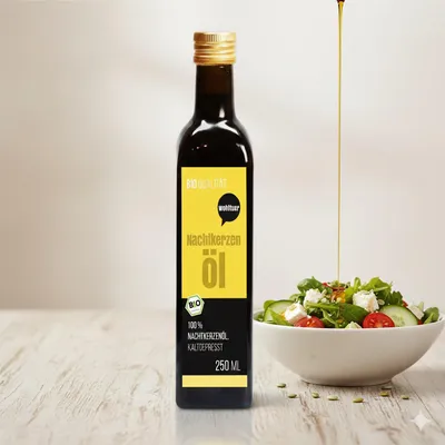 Image de Huile d'onagreWohltuer, pressée à froid, 250 ml
