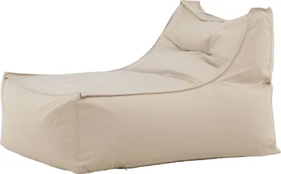 Image de Redangfauteuil pouf partie centrale beige.