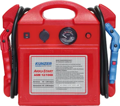 Produktbild von Kunzer AKKU-Start tragbar 12V 2960/1000A ASM12/1000