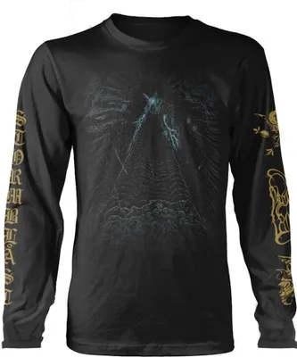 Obrázok produktu pre Dimmu Borgir - Tričko "Stormblast" pre mužov/dámy Uni s dlhým rukávom PH4184 (L) (Black)