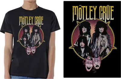 Produktbild von Mötley Crüe Theatre Pentagram Black XL T-Shirt
