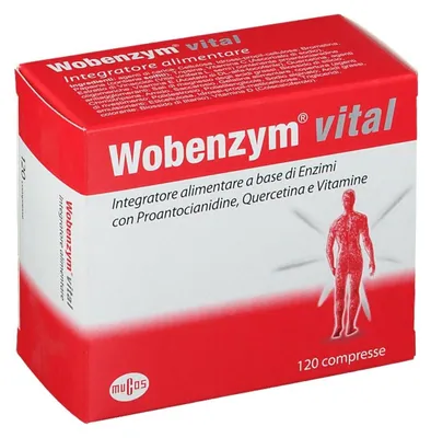 Immagine prodotto di Wobenzym Vital 120 Compresse 55,2 G