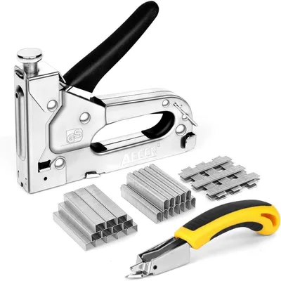 Produktbild von Handtacker Set 3 in 1 mit 2100 Klammern und Klammerentferner |