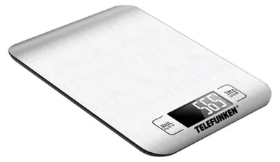 Immagine prodotto di Telefunken Bilancia Da Cucina Elettronica M01212 5 Kg Acciaio Inox