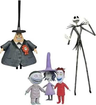 Obrázek produktu pro NIGHTMARE BFORE CHRISTMAS - 6 figurek 18cm
