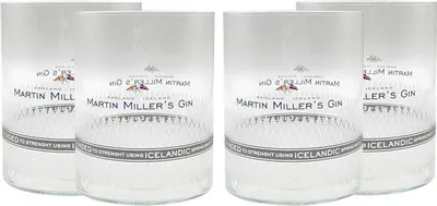 Produktbild von Martin Miller s Gin Glas 4er Set Gläser / Tumbler