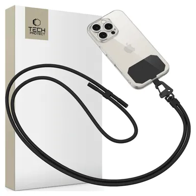 Obrázok produktu pre Tech-Protect C5S Lanový Crossboy Popruh Čierna