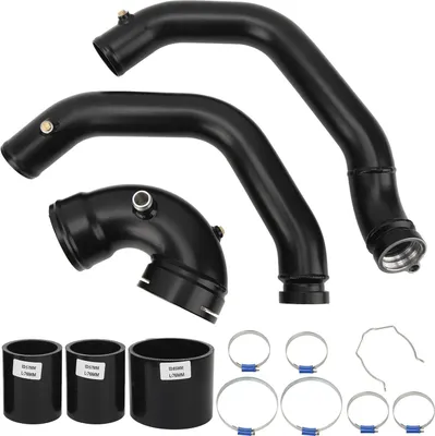 Immagine prodotto di Tubi di sovralimentazione in alluminio con kit di aggiornamento J Pipe per motore M3 F80 M4 F82 M2C F87 3.0L S55