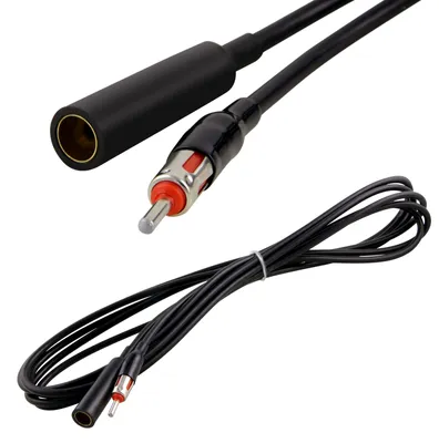 Produktbild von Antennekabel Antennenverlängerung DIN Auto Radio 4m Dach- Antenne Dachantenne