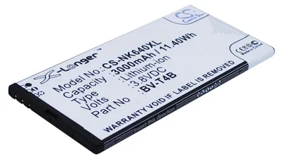 Obrázok produktu pre TECHTEK Batéria kompatibilná s [Microsoft] Lumia 640 XL, RM-1062, RM-1063 nahrádza BV-T4B