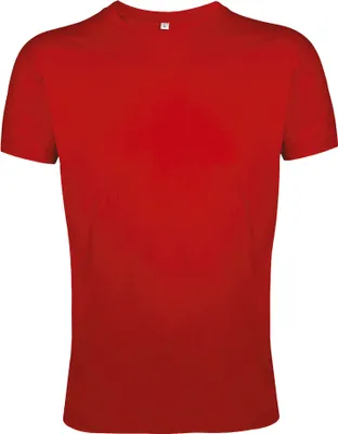 Obrázek produktu pro SOLS Pánské tričko Regent Slim Fit s krátkým rukávem PC506 (L) (Červená)