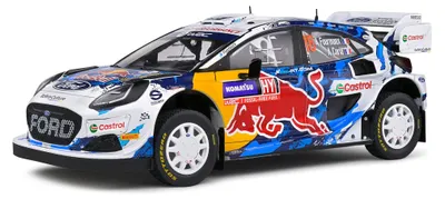 Image de Solido Modèle réduit de voiture échelle 1:18 Ford Puma Rally 1 #16 blanc S1809504
