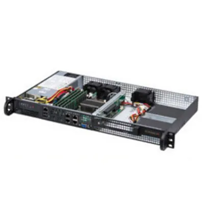 Produktbild von Supermicro SuperServer 5019A-FTN4, Intel SoC, BGA 1310, Intel, DDR4-SDRAM, 4GB, 8GB, 16GB, 32GB, 128 GB