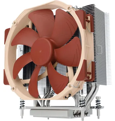 Zdjęcie produktu dla Noctua NH-U14S TR4-SP3, Chlodnica/wentylator, 14 cm, 300 RPM, 1500 RPM, 140,2 m³/h, Aluminium, Beżowy