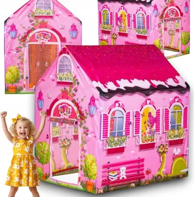 Produktbild von Spielzelt Kinderzelt Abenteuerzelt Kinderhaus Kinderhöhle Hauszelt Kinderzimmer Zelt Haus Kinderabenteuer Spielplatz Kreative Spiele Tragbar Leicht XL