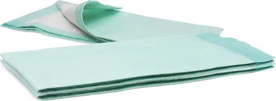 Produktbild von MaiMed-Krankenunterlage 60x90cm Extra unsteril Fluff Flockenkissen 60x90cm 2x25St./Karton grün | Karton (50 Stück)