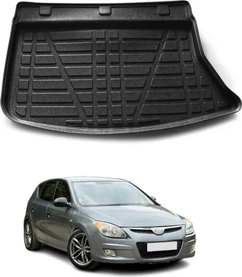 Produktbild von Kofferraumwanne Laderaumwanne für Hyundai i30 2007-2012 Kombi Gummi TPE Schwarz