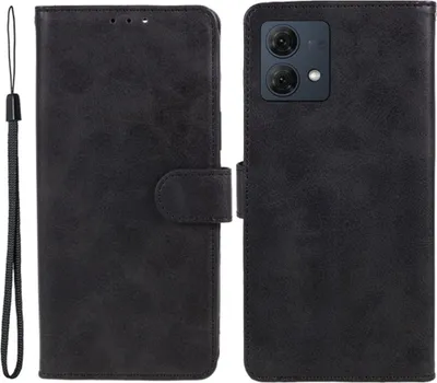 Produktbild von Motorola Moto G84 Hülle - Coverup Klapphülle - Schwarz