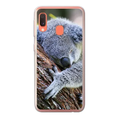Produktbild von MuchoWow® Handyhülle Schutzhülle Hülle für Samsung Galaxy A20e Koala - Baum - Schlaf - Kinder - Jungen - Mädchen Silikon Softcase Handy Hülle - Abdeckung