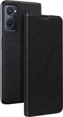 Produktbild von BigBen, Etui für Realme 9i mit Kartenfach und Standfunktion, Schwarz