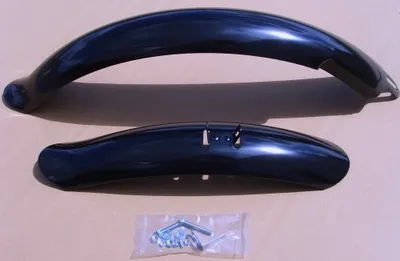 Produktbild von Kurze Schutzbleche schwarz 26 Zoll