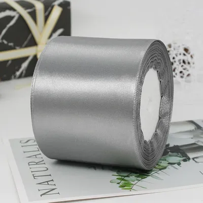 Produktbild von Satinband, 7,5 cm x 22 m - Geschenkband - Dekoratives Band - Zierband - Bastelmaterial - Hochzeit/Geburtstag