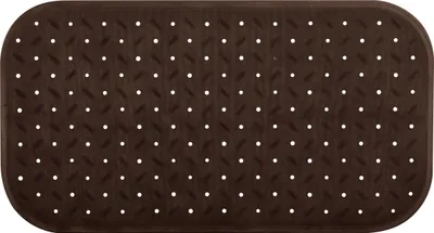 Produktbild von MSV Dusch-/Badeschutzmatte Bad - Gummi - braun - 36 x 65 cm