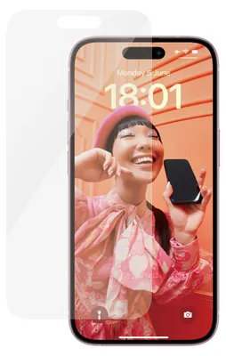 Produktbild von PanzerGlass SP iPhone 15 Classic Fit