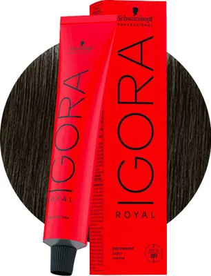 Produktbild von Schwarzkopf Igora Royal 5-21 Helles Cendré-Aschbraun 60ml