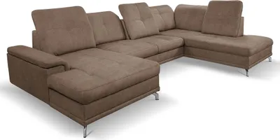 Produktbild von FurMeb24 - Ecksofa FOX U  - LINKE SEITE , Sofa mit  Bettk€sten und Schlaffunktion - VENA 14