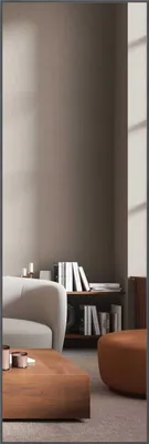 Produktbild von nielsen HOME Wandspiegel Alpha, Grau, Aluminium, ca. 50x150 cm