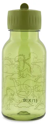 Image de Trixie Gourde Tritan - Bouteille d'eau pour enfants Daring Dino 350ml vert
