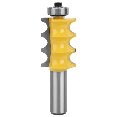 Obrázok produktu pre 3/16" rádius trojitý korálik Trim Trim frézovací bit 1/2" stopka nástroj na spracovanie dreva