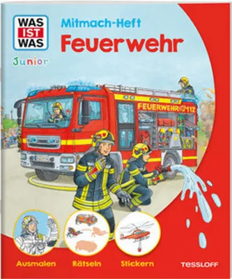 Produktbild von WAS IST WAS Junior Mitmach-Heft Feuerwehr