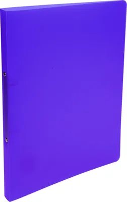 Produktbild von Exacompta 25x Ringhefter aus PP 500µ 2Ring Rückenbreite 20mm A4 Violett - 54166E