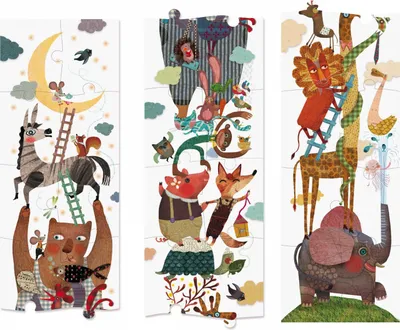 Produktbild von Riesiges Puzzle: Bis zum Mond, Londji