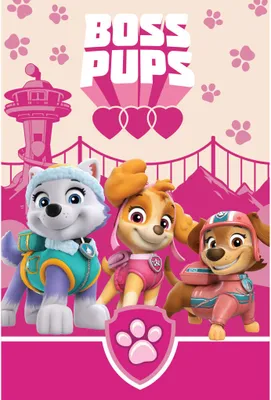 Zdjęcie produktu dla Kocyk dziecięcy Psi Patrol Boss Pups