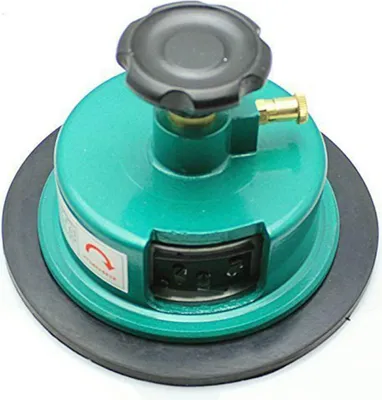 Produktbild von Fabric Sampler Cutter 100Sqcm runde Stoffprobe Fabric Carpet Weight Cutter GSM,(Grün)