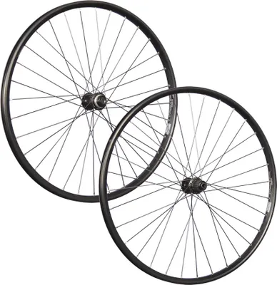 Produktbild von 29 Zoll Laufradsatz Hohlkammerfelge geöst Shimano TC500 Disc schwarz 15x100 / 12x142