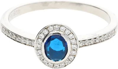 Produktbild von JuwelmaLux Ring 925 Sterling Silber mit synth. Zirkonia JL10-07-2065 50