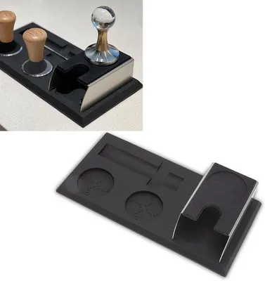 Produktbild von Antirutsch Kaffeepadschale Modern Espresso Tamper Unterlage