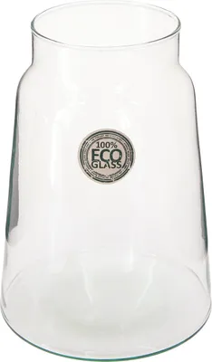 Produktbild von Glas Blumenvase klar H20cm Deko Tischvase zylindrisch