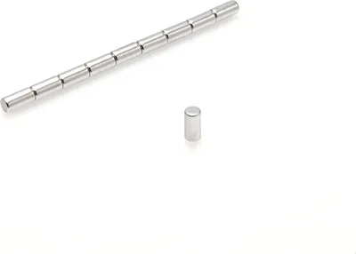 Obrázok produktu pre Neodymové magnety valcové 3 x 6 mm 10 kusov N38