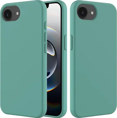 Produktbild von iPhone 16e / 17e Hülle - Coverup Liquid Colour Back Cover - Dunkelgrün