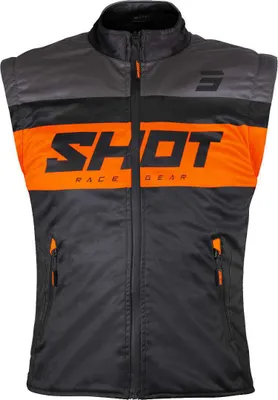 Immagine prodotto di Gilet da motocross Shot Bodywarmer Lite, nero/arancio, L