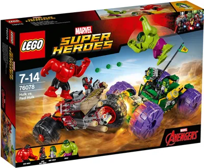 Immagine prodotto di LEGO® - Marvel Super Heroes™, Hulk contro  Red Hulk; 76078