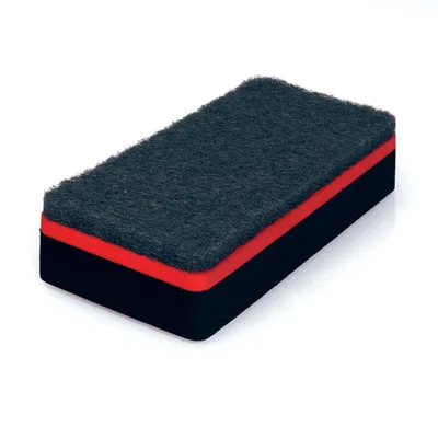 Zdjęcie produktu dla SIGEL BA188 Gąbka do wymazywania tablic - 13 x 6 cm, magnetyczna, czarna
