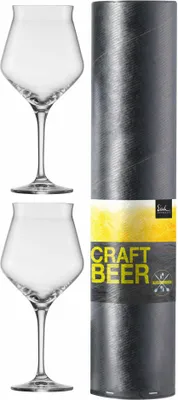 Immagine prodotto di EISCH 2 Craft Beer Kelche 203/2 in Geschenkröhre CRAFT BEER EXPERTS 30020302/ 180110