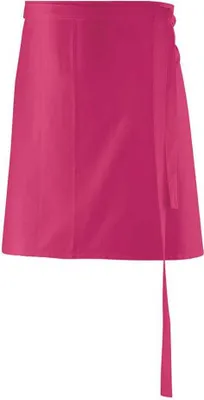 Produktbild von Vorbinder, Schürze, ohne Tasche, B 80 x L 45 cm : hot pink : 65% Polyester 35%Baumwolle 220 g/m²